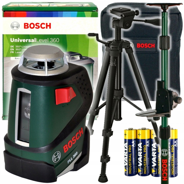 BOSCH PLL 360 KRÍŽOVÝ LASER + STĹP + STATÍV